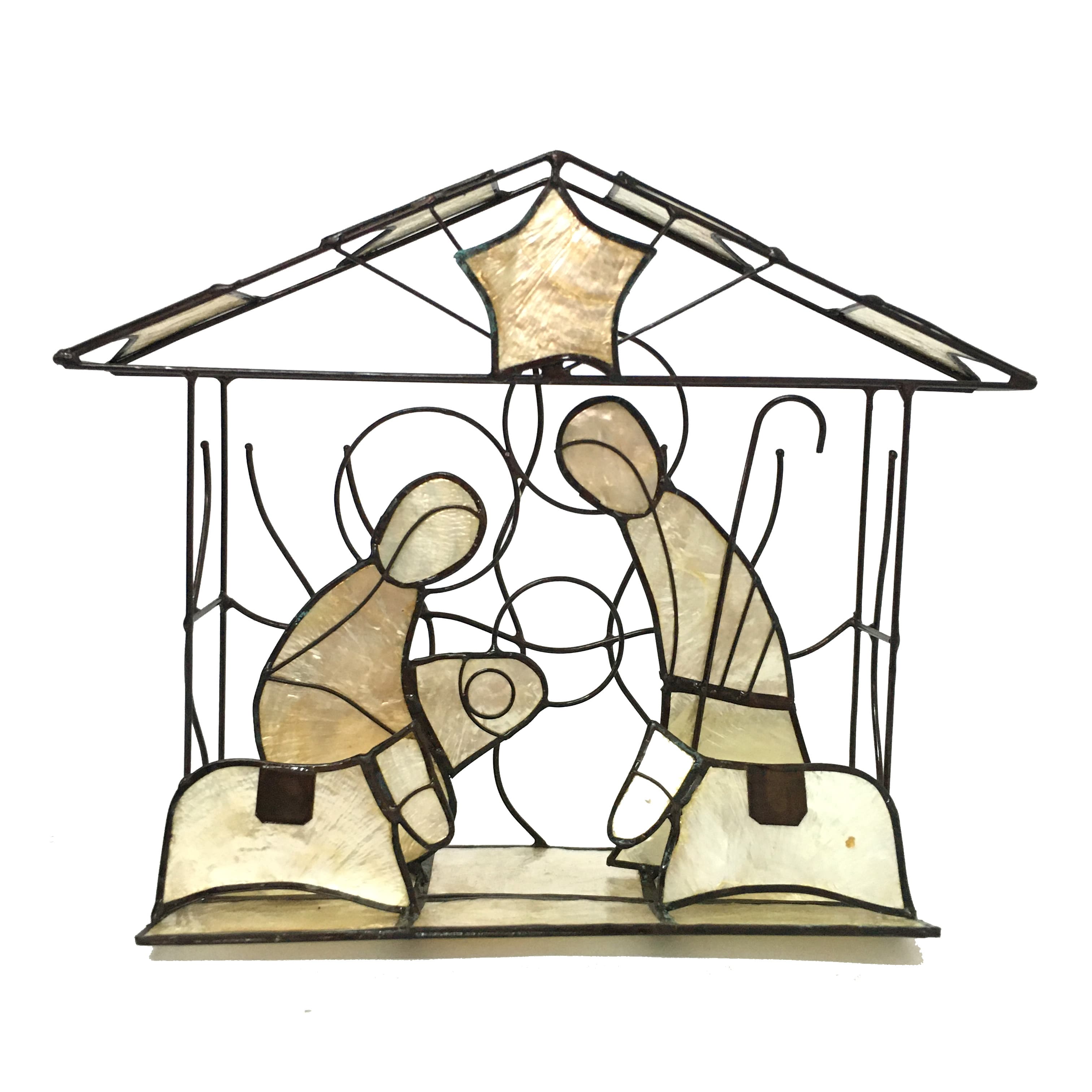 Capiz Nativity Decor